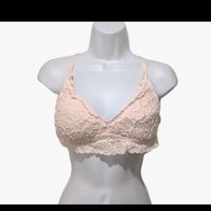 Aerie Lace Cami Bra Bralette S 90s Y2K Whimsical Fairy 200L